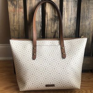 *FOSSIL* | Authentic fossil Jenna tote (large)